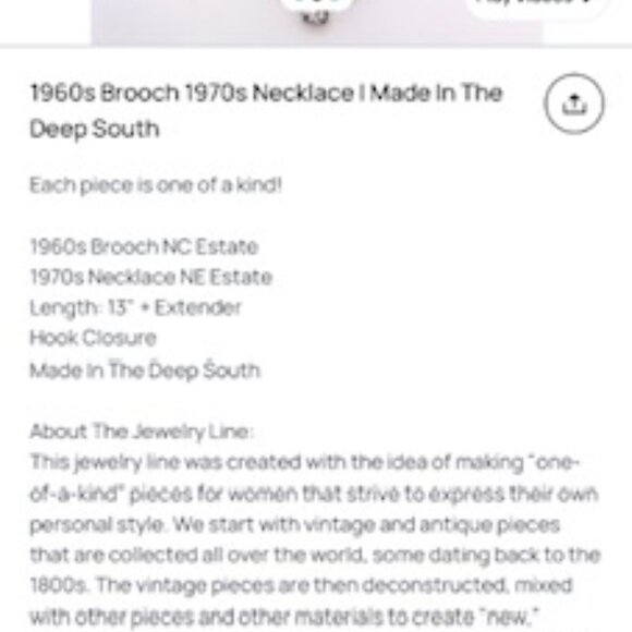 Made in The Deep South Necklace - Picture 3 of 4